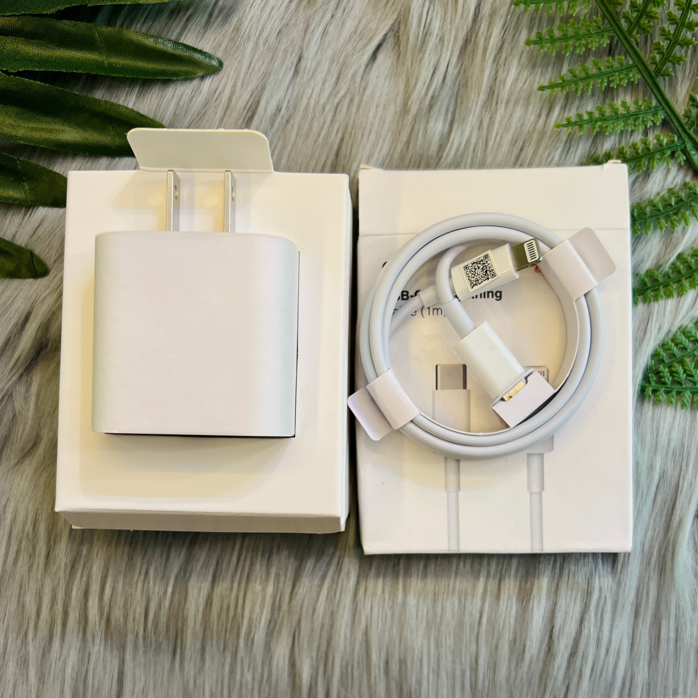 Bộ Sạc Nhanh iPhone Apple Power Adapter 20W Type-C chân dẹt Full box