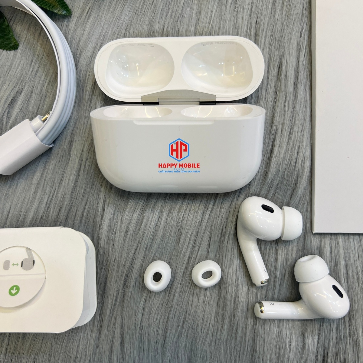 Tai nghe Airpod Pro 2 Hổ Vằn chống ồn chủ động, trượt âm lượng