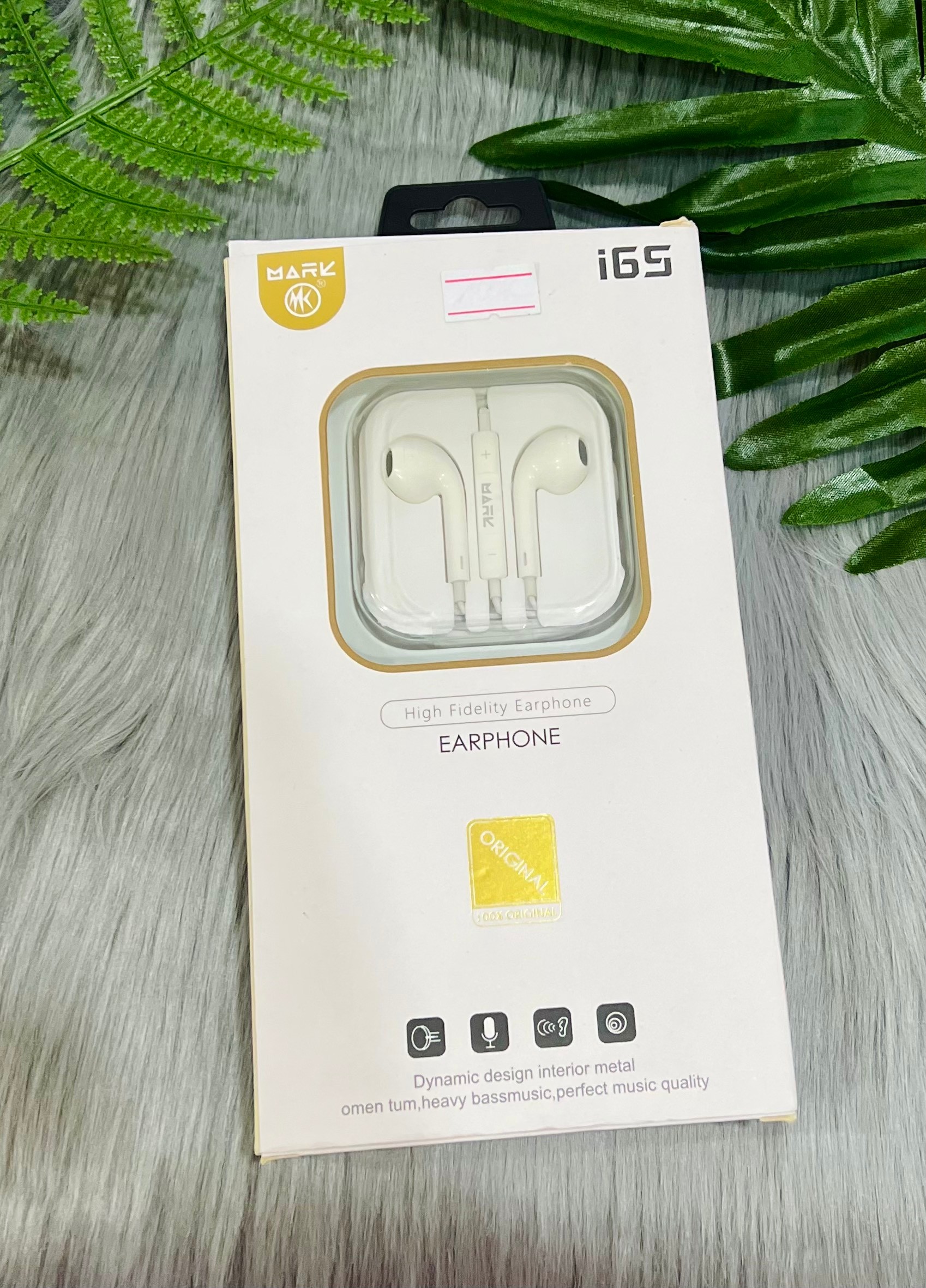 Tai nghe có dây Mark I6S cao cấp, chân 3.5mm